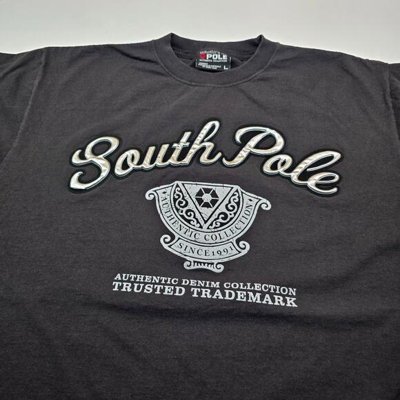 Vintage Y2K South Pole 3D Logo T Shirt Men Large Oversized XL - Picture 6 of 9